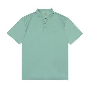 Kolon Sport Green Lapel POLO Shirt